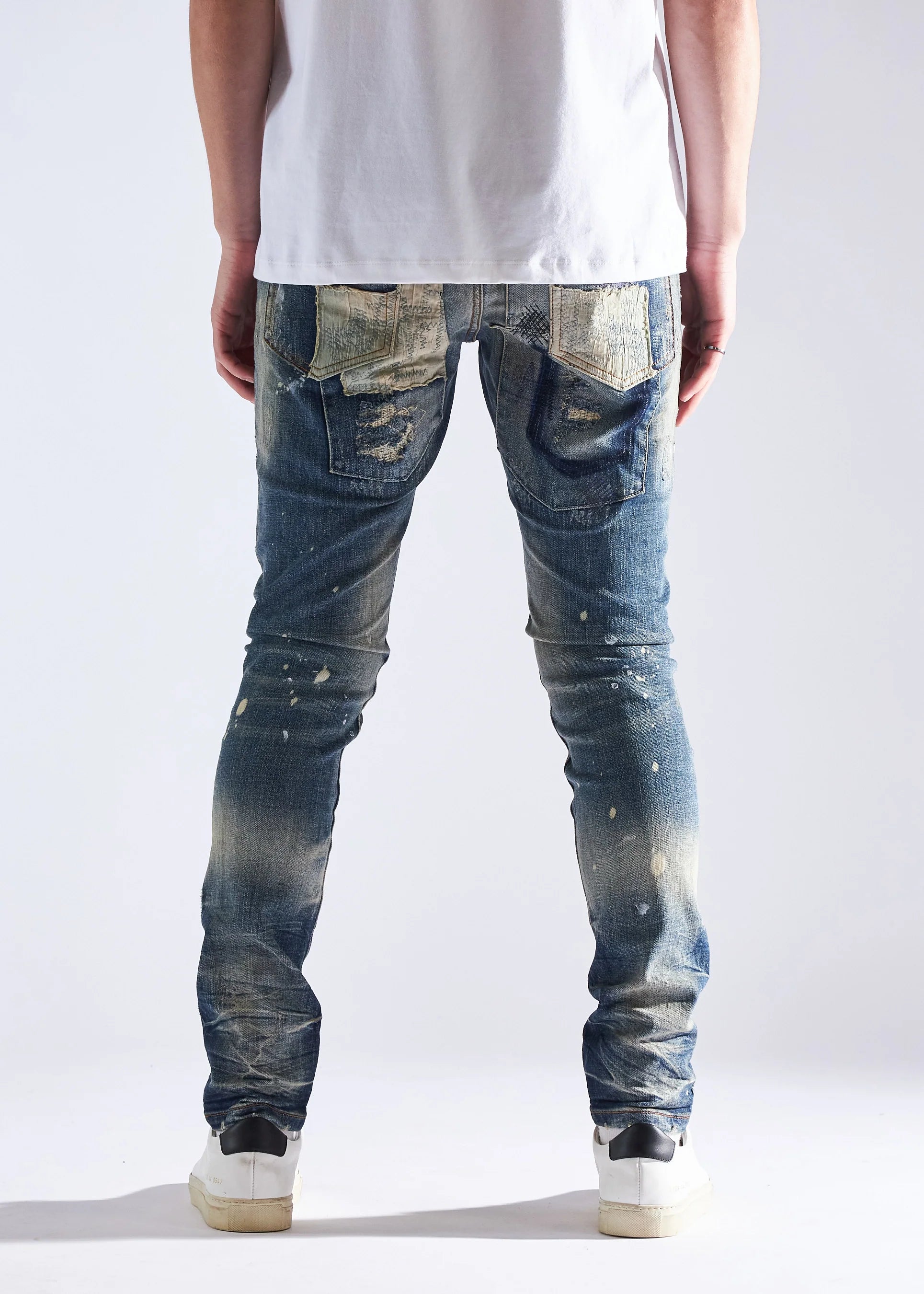 EMBELLISH INDIGO JEANS