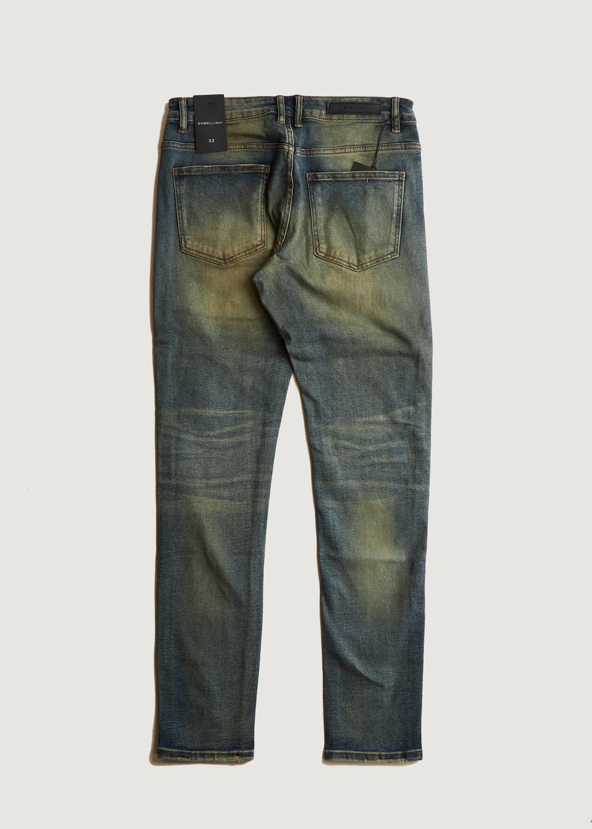 EMBELLISH INDIGO JEANS
