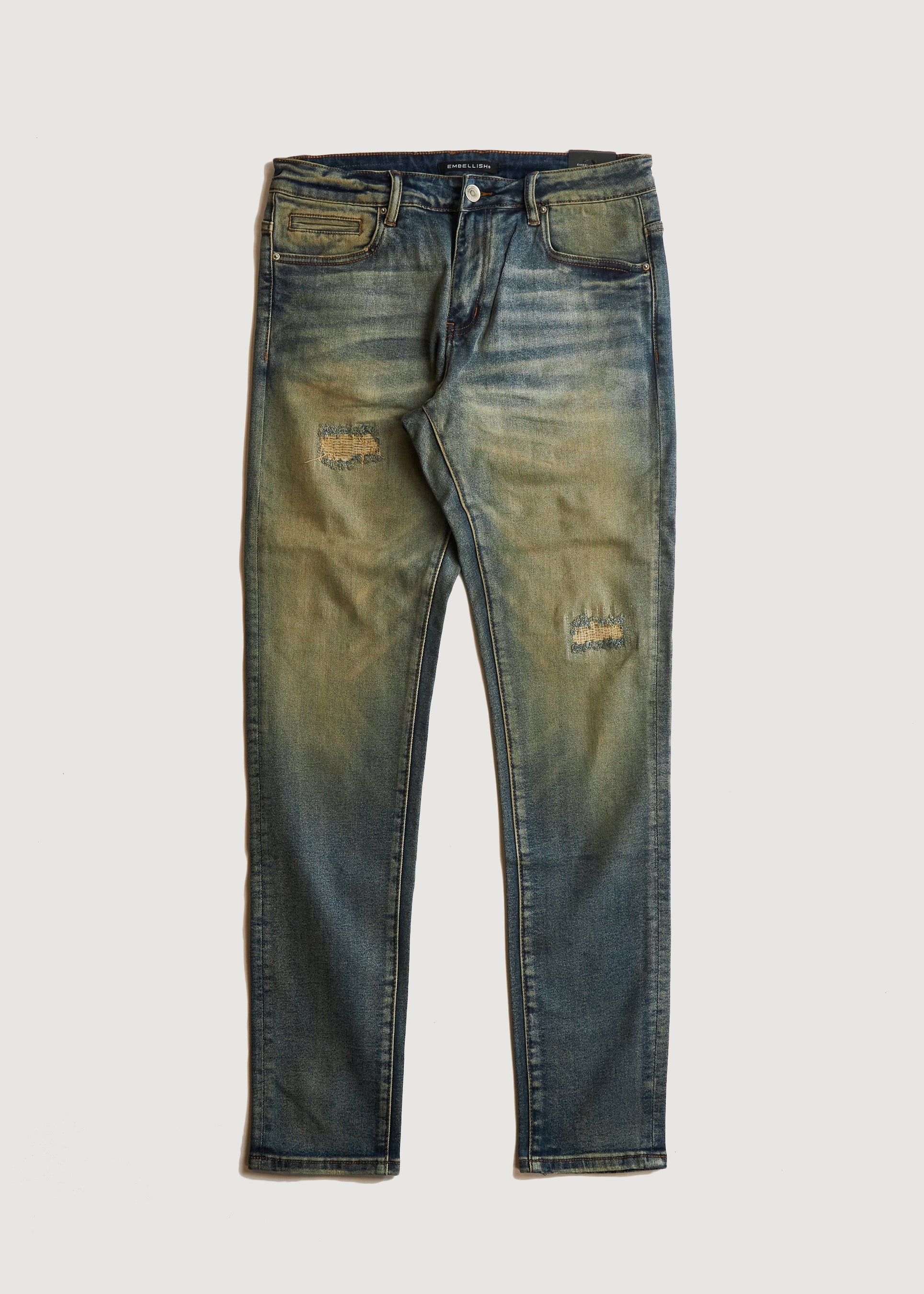 EMBELLISH INDIGO JEANS