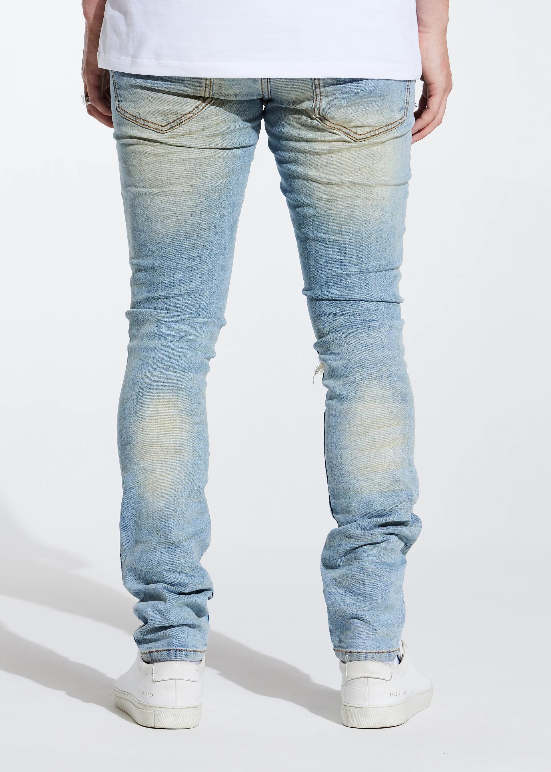EMBELLISH INDIGO JEANS