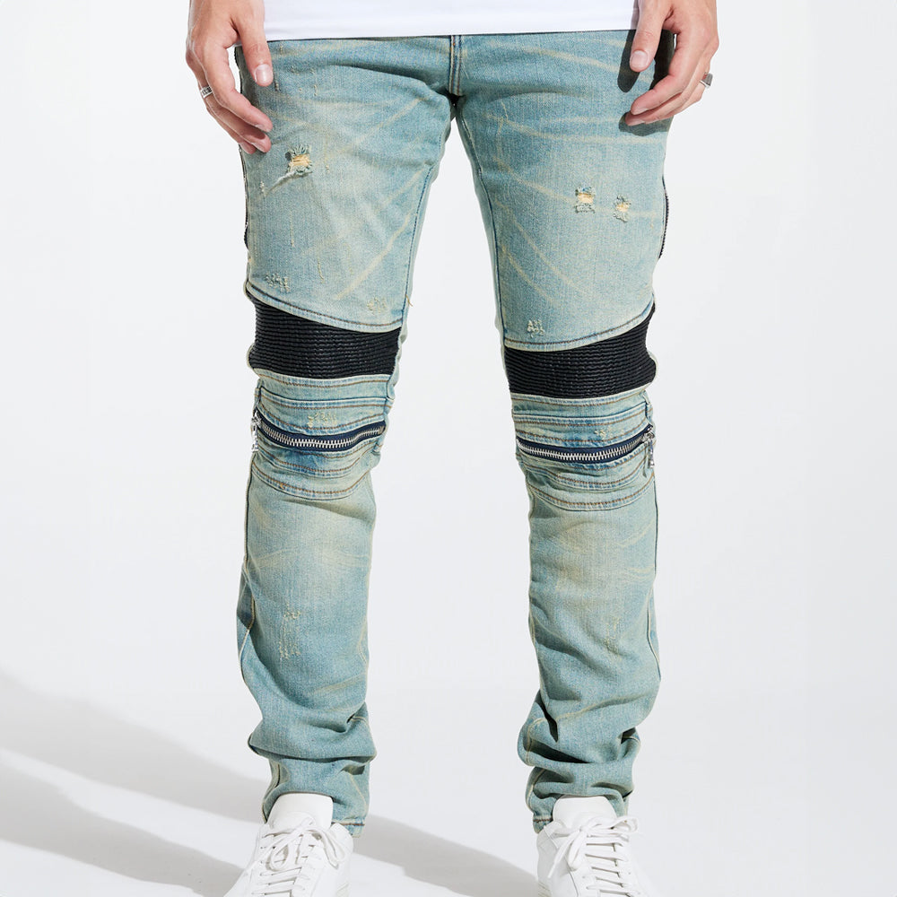 Embellish - LIGHT BLUE WASH DENIM