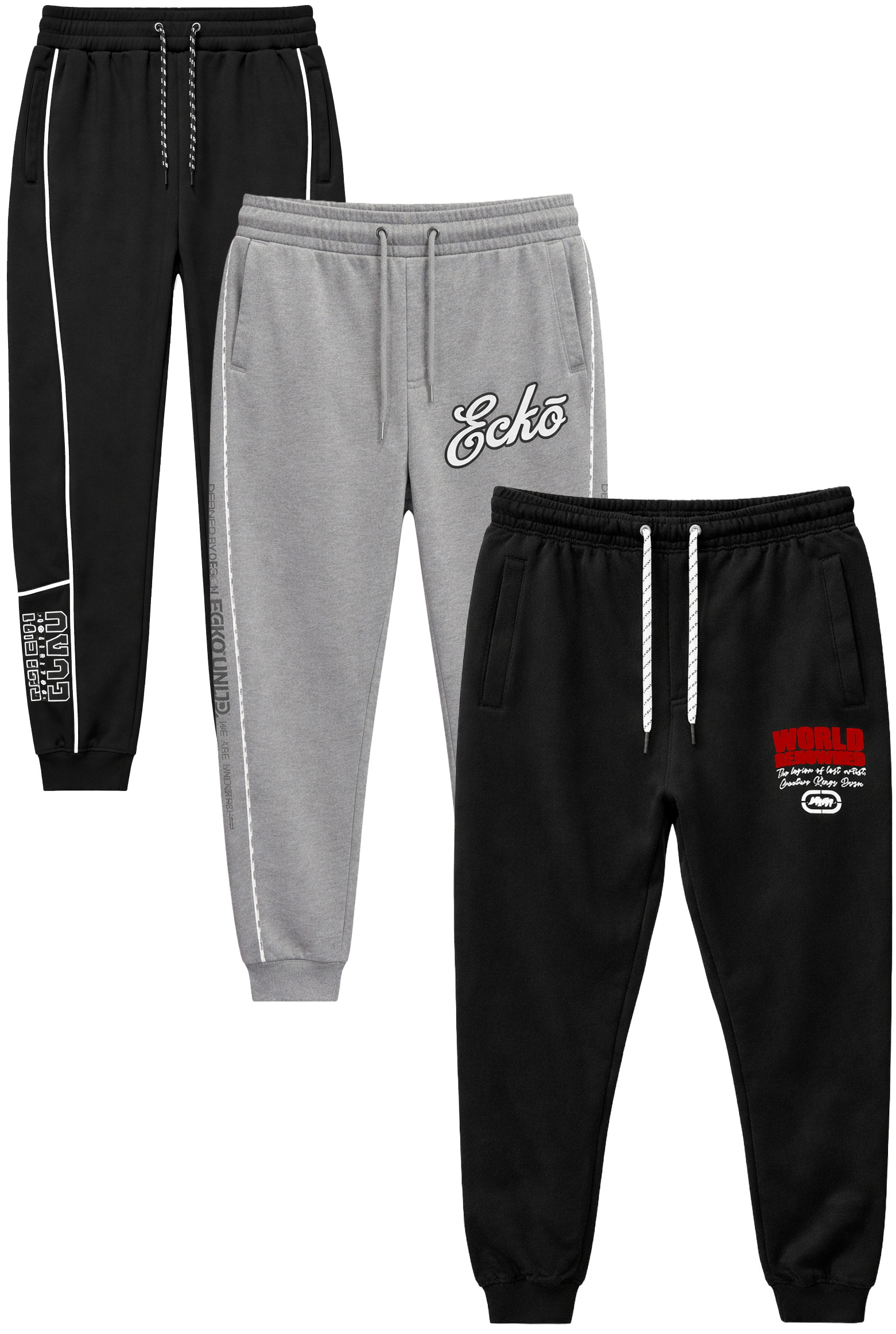 ECKO UNLTD ASSORTED JOGGER PANTS ASST - EJGRA