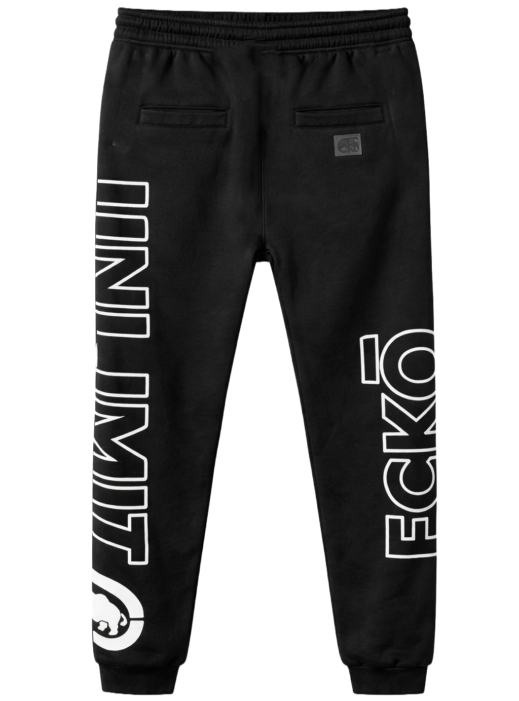 ECKO UNLTD FLEECE JOGGER PANT BLACK - EO34G1281