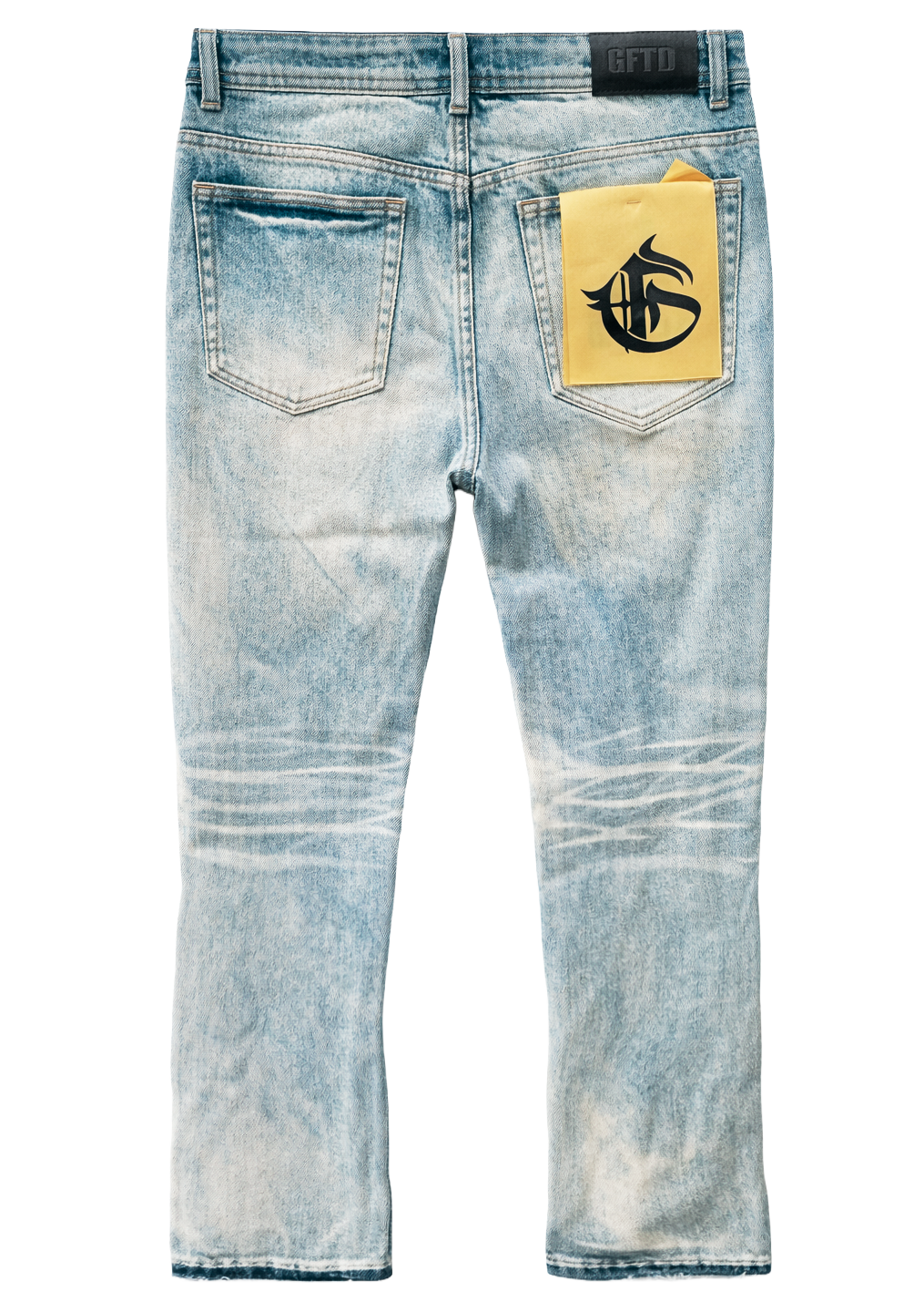 GFTD LA RAPTURE TOUR STACKED JEANS MD WASH - GFDFW25-40
