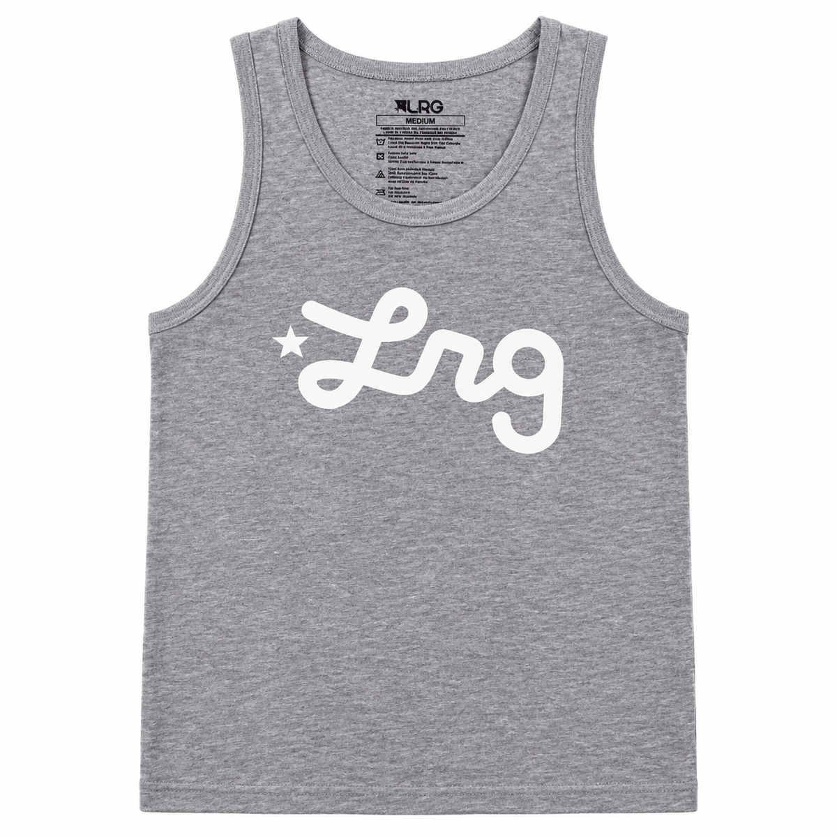 LRG GRAPHIC TANK TOP ATHLETIC GREY - L465MTKXX