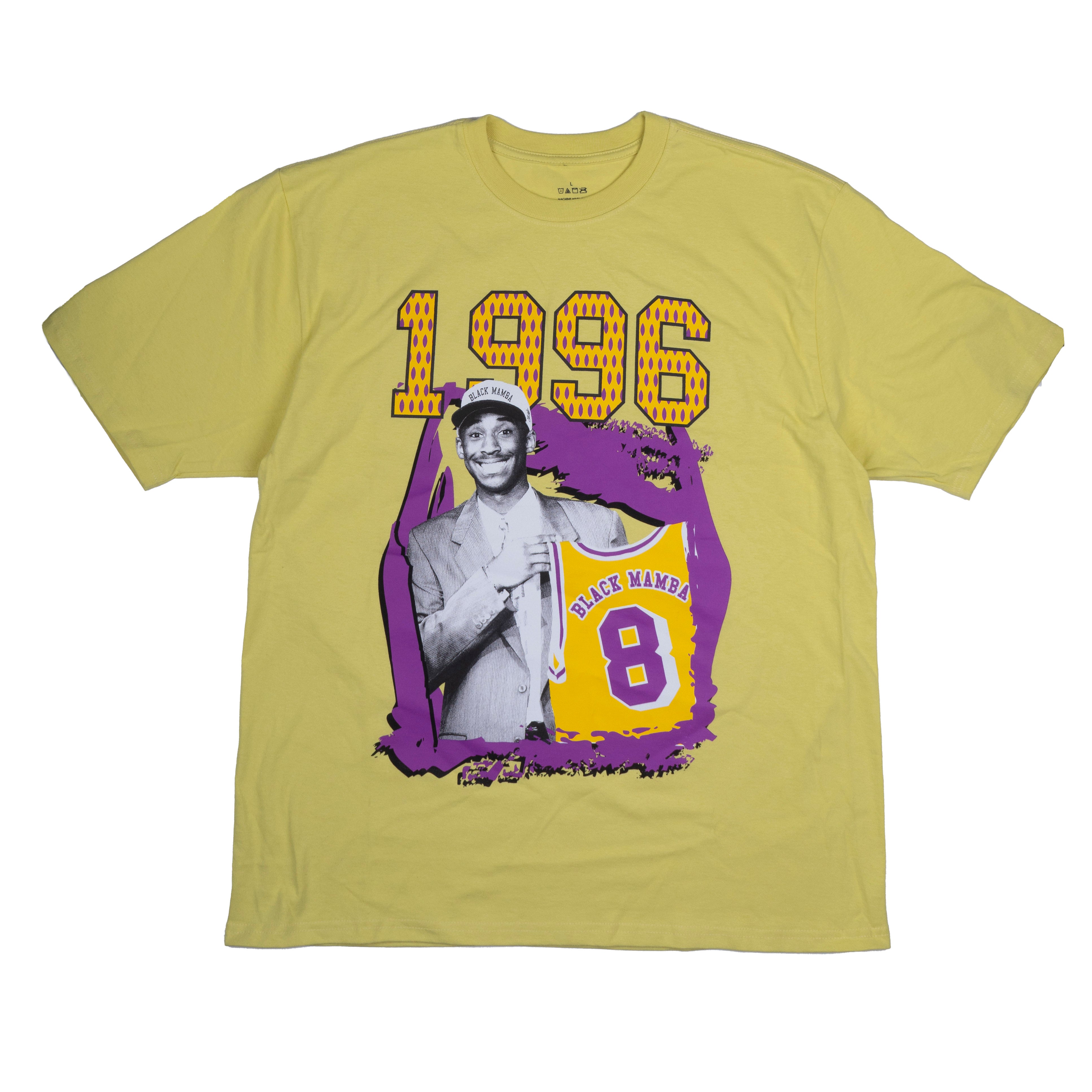 RETRO KICKS KOBE SHORT SLEEVE SHIRT YELLOW - KOBE
