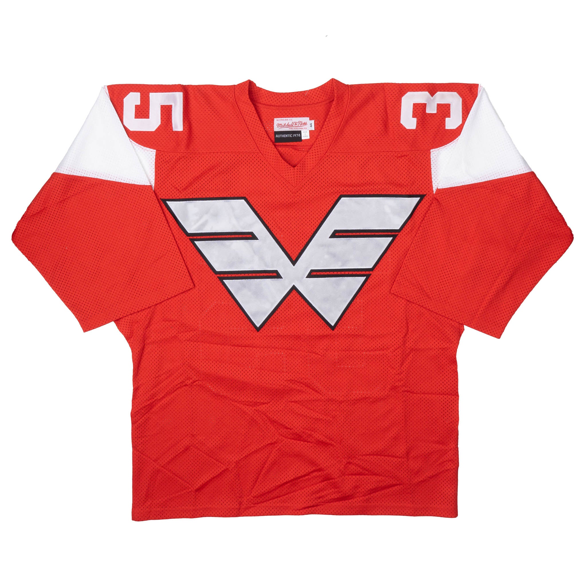 MITCHELL & NESS FOOTBALL JERSEY ORANGE - LFBJFW - Steal Deal