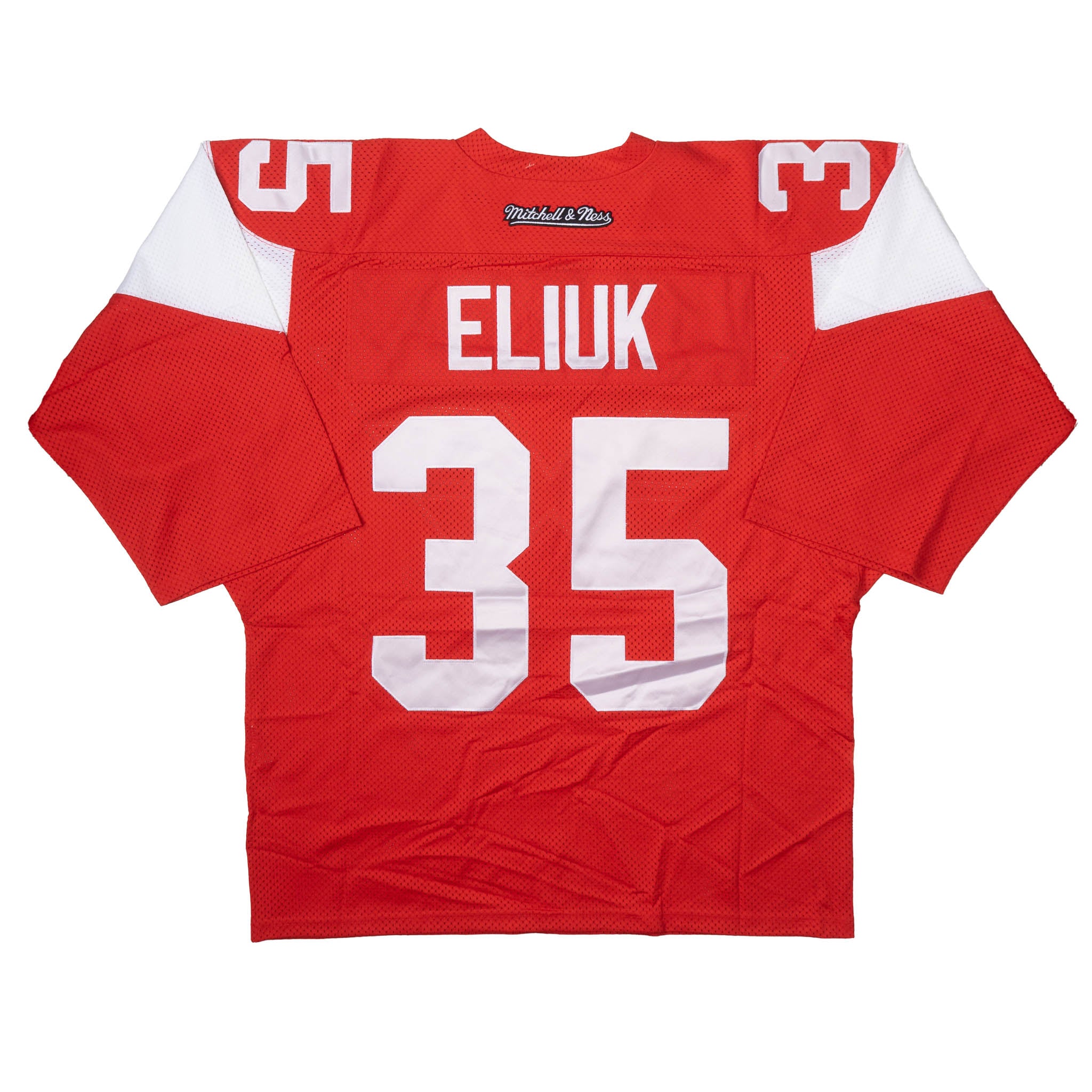 MITCHELL & NESS FOOTBALL JERSEY ORANGE - LFBJFW - Steal Deal