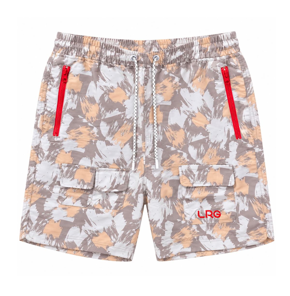 LRG GRAPHIC BOARD SHORTS CREAM - L3KTMBSXX