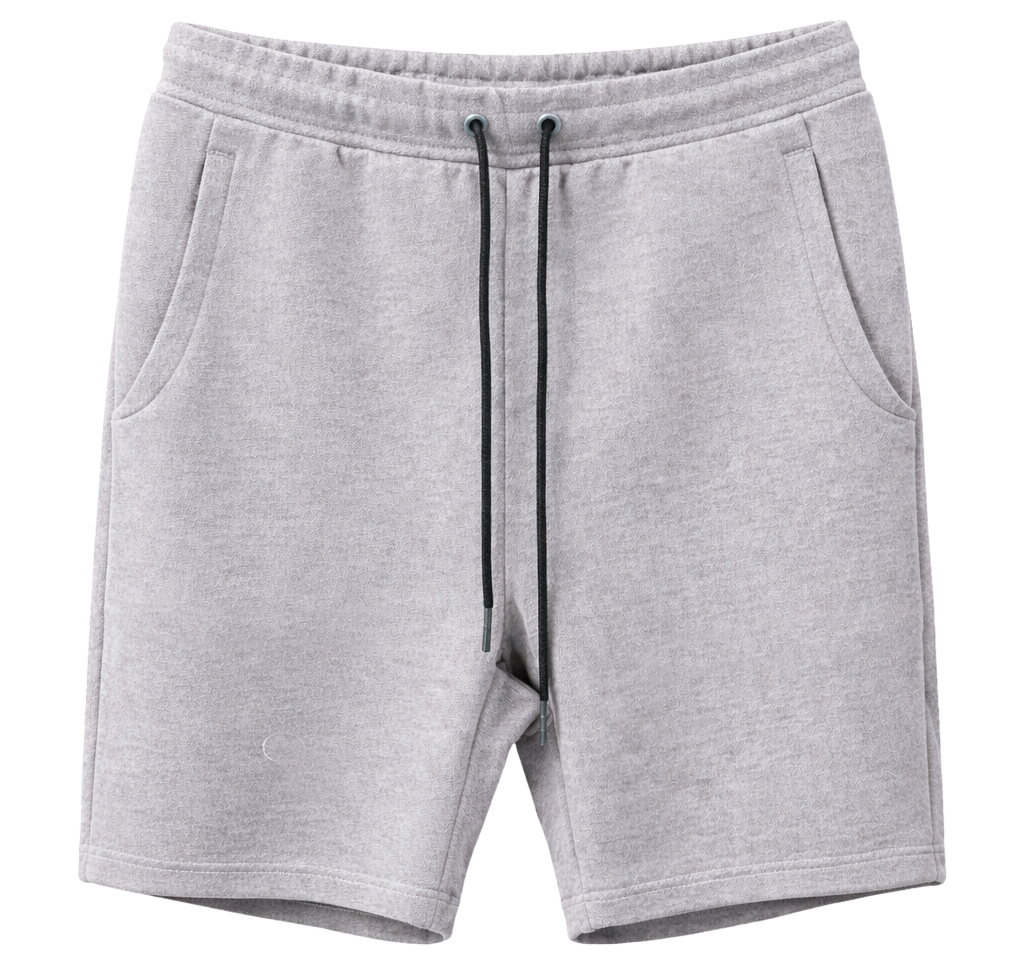 J COME SWEAT SHORTS LIGHT GREY - FS-4002