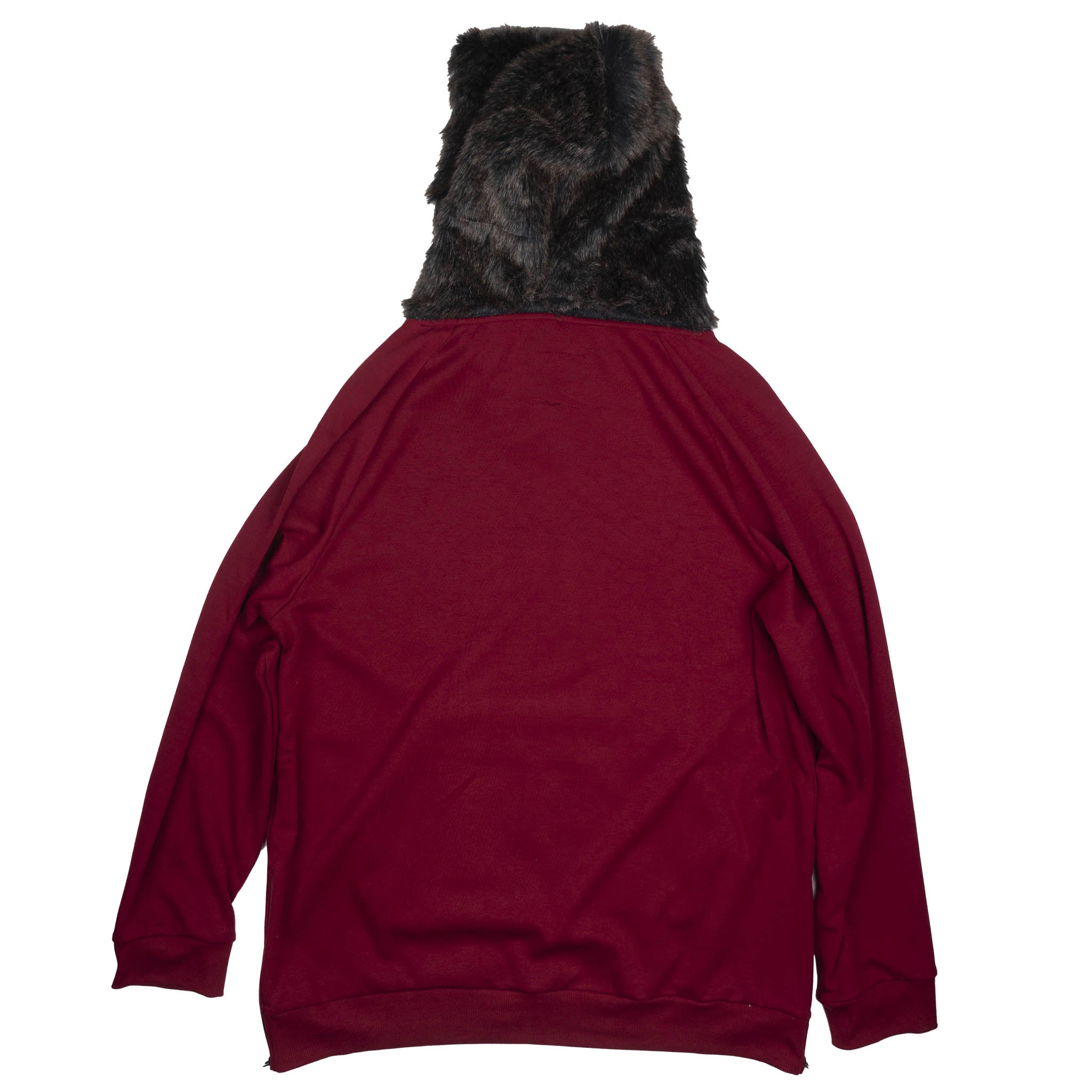 RIFLESSI MENS HOODIE BURGUNDY - MJT-72