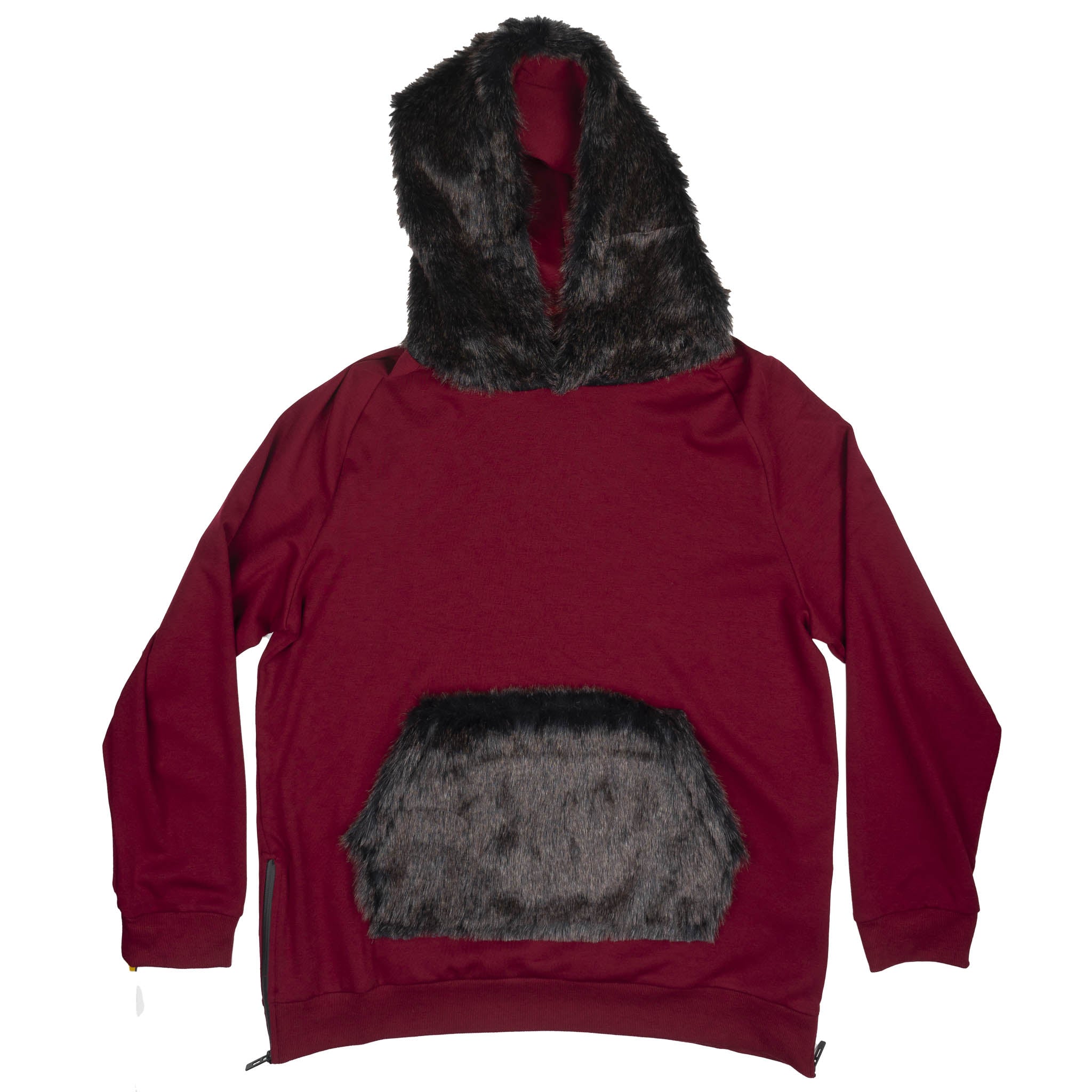 RIFLESSI MENS HOODIE BURGUNDY - MJT-72