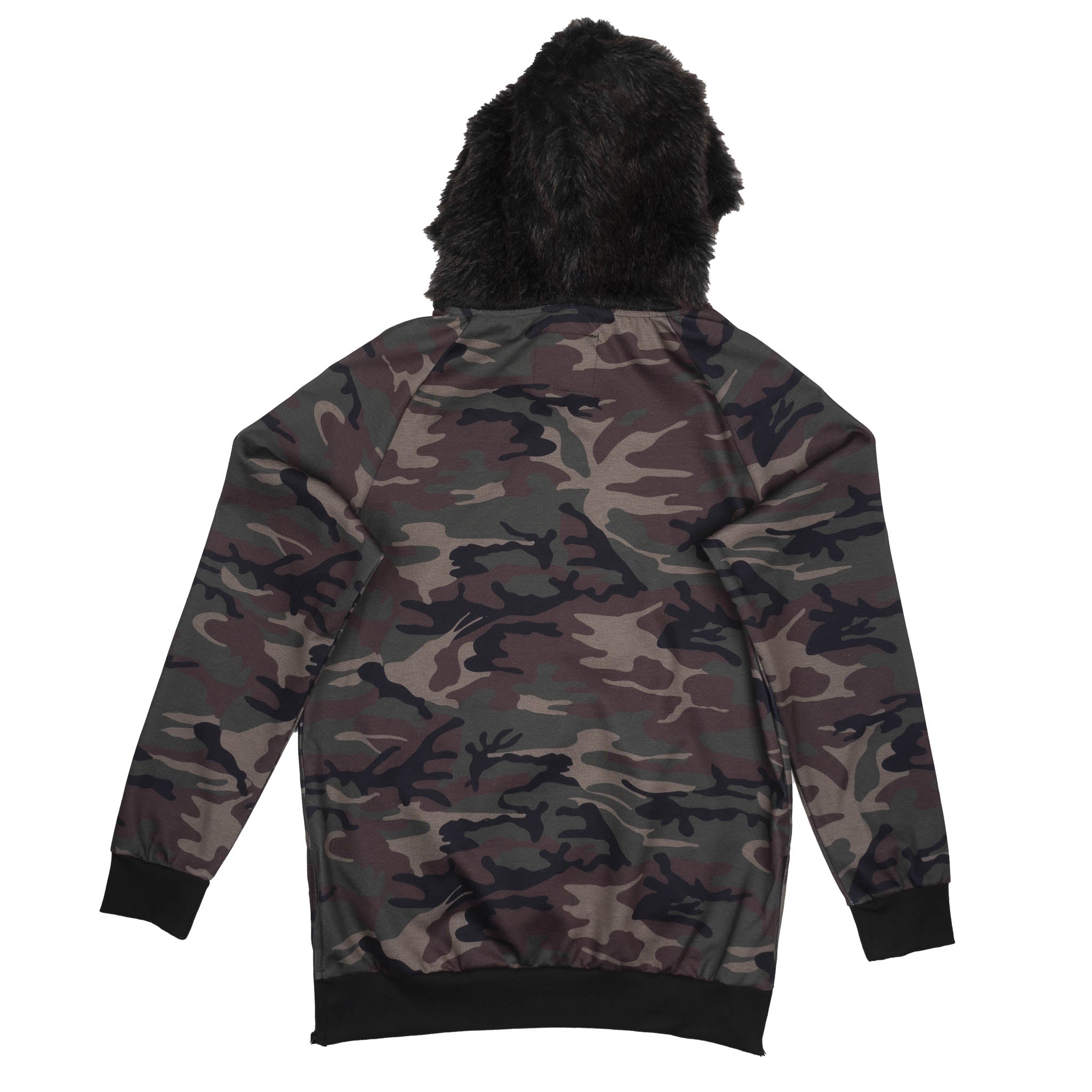 RIFLESSI MENS HOODIE OLIVE CAMO - MJT-72