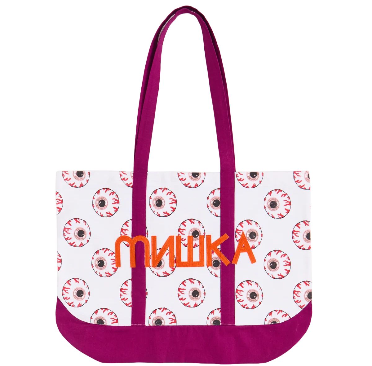 MISHKA X CARROTS TOTE BAG PURPLE - MSKC-006