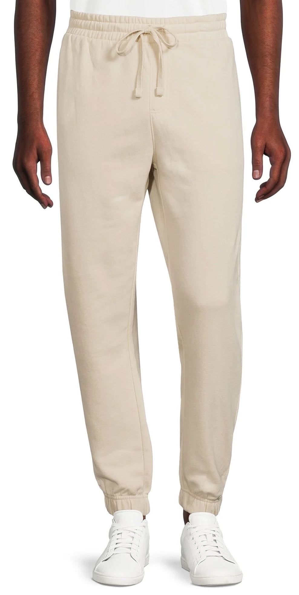 NO BOUNDARIES FLEECE JOGGER PANTS BEIGE NB33100078246B