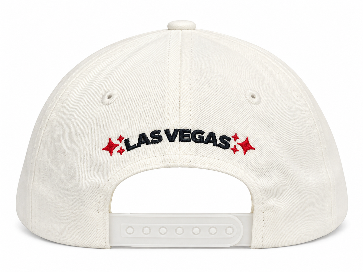 FORMULA 1 LAS VEGAS SNAPBACK HAT WHITE - LVGP23201