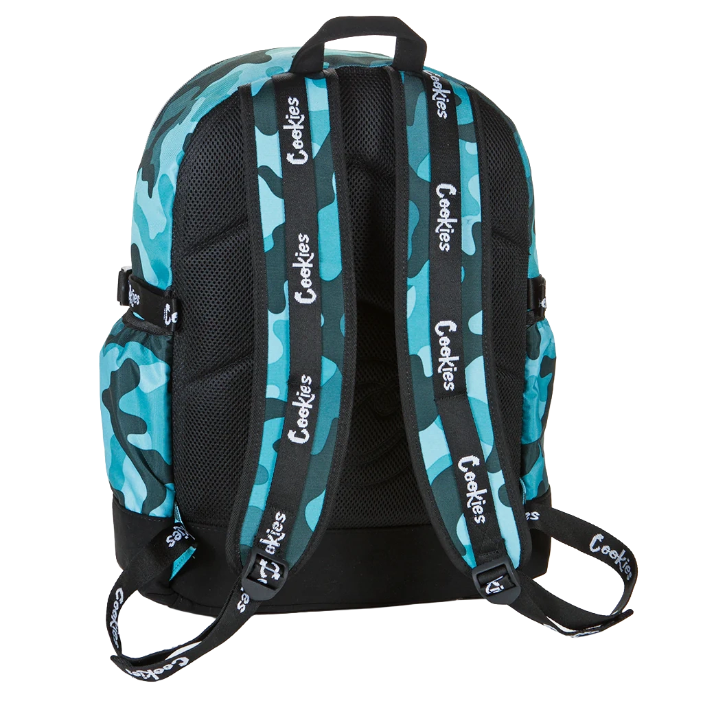 COOKIES SMELL PROOF BACKPACK MINT CAMO - OFF THE GRID