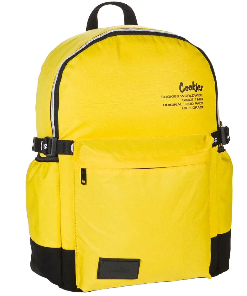 COOKIES SMELL PROOF BACKPACK COOKIES YELLOW - OFF THE GRID