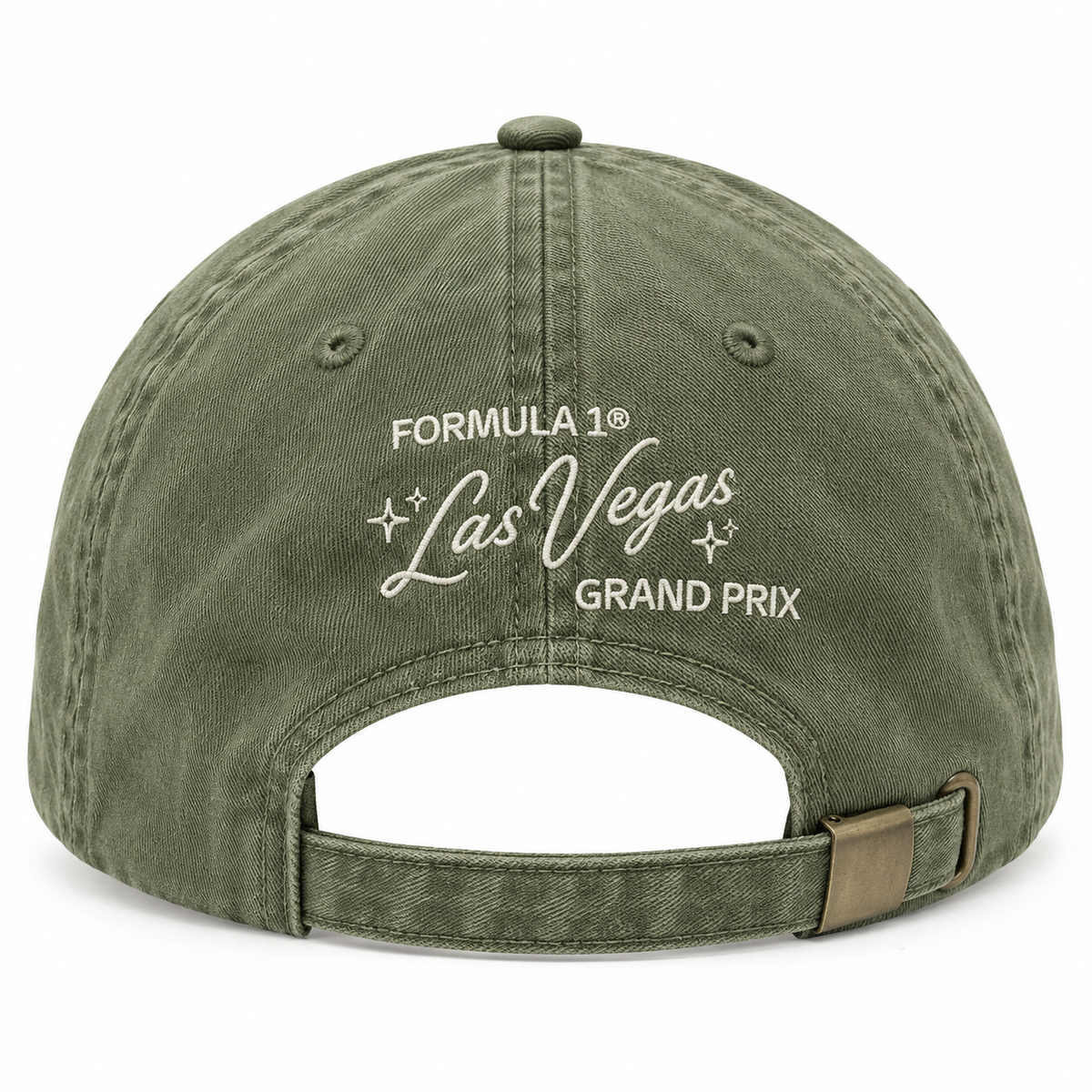 FORMULA 1 LAS VEGAS DAD HAT OLIVE - LVGP2024DDLG