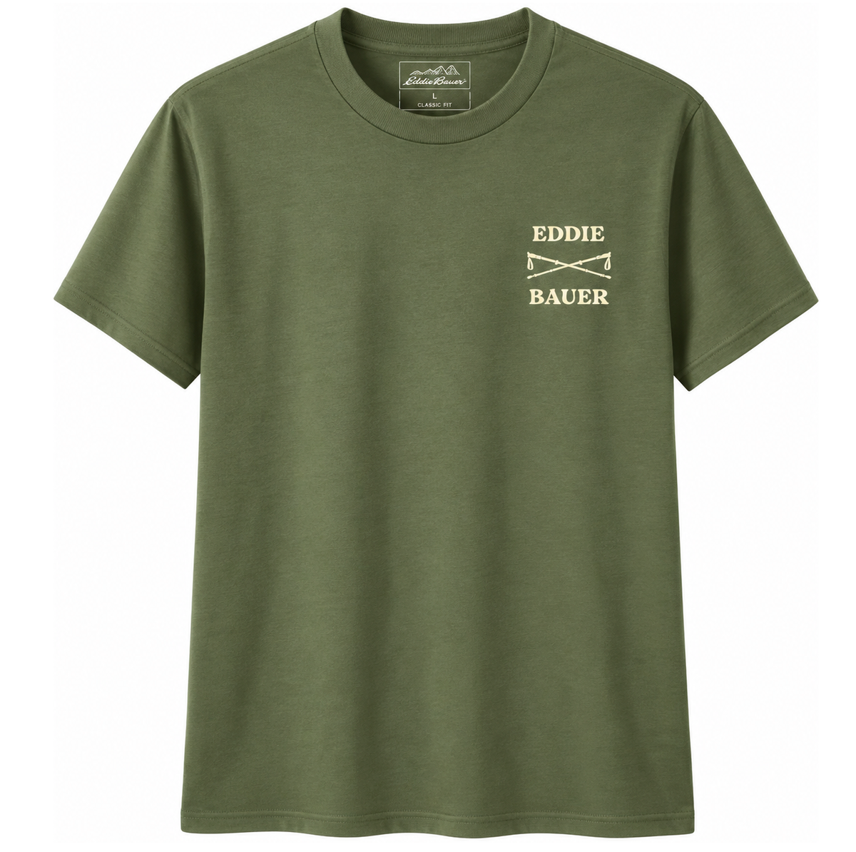 EDDIE BAUER GRAPHIC T-SHIRT DK GREEN - FULL PACK