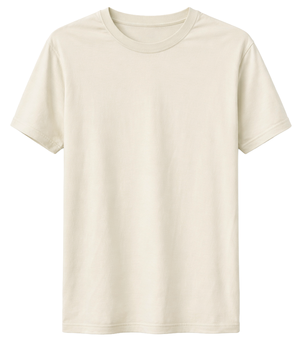 LA FAMILIA PREMIUM BLANK T-SHIRT PUTTY - LFSP23SS005 - Steal Deal