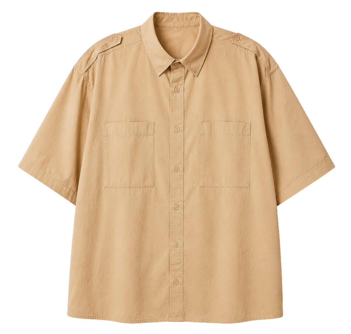 ECKO UNLTD S/S WOVEN B/D SHIRT KHAKI - EO13W93