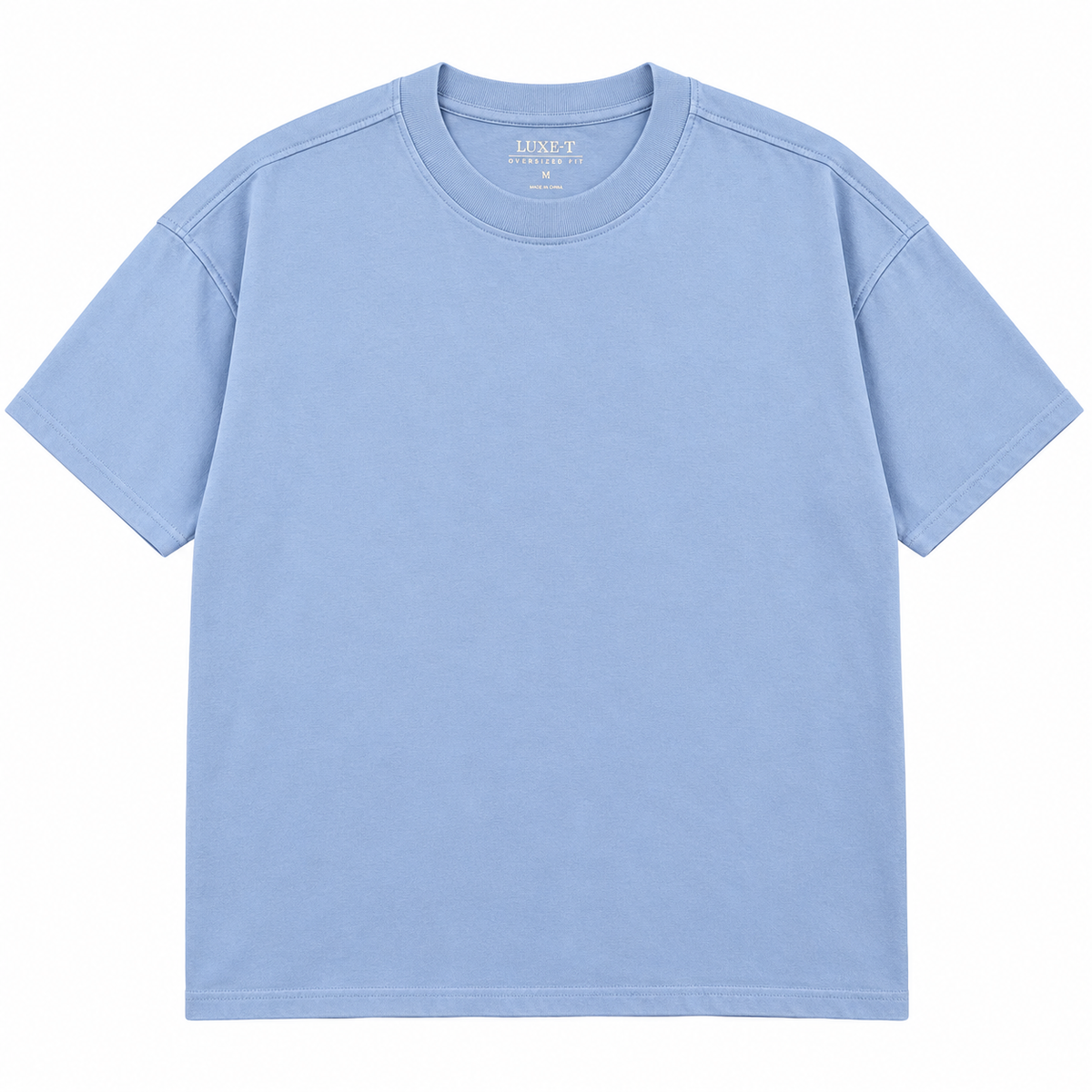 LUXE BLANK T-SHIRT LT BLUE - YT-01