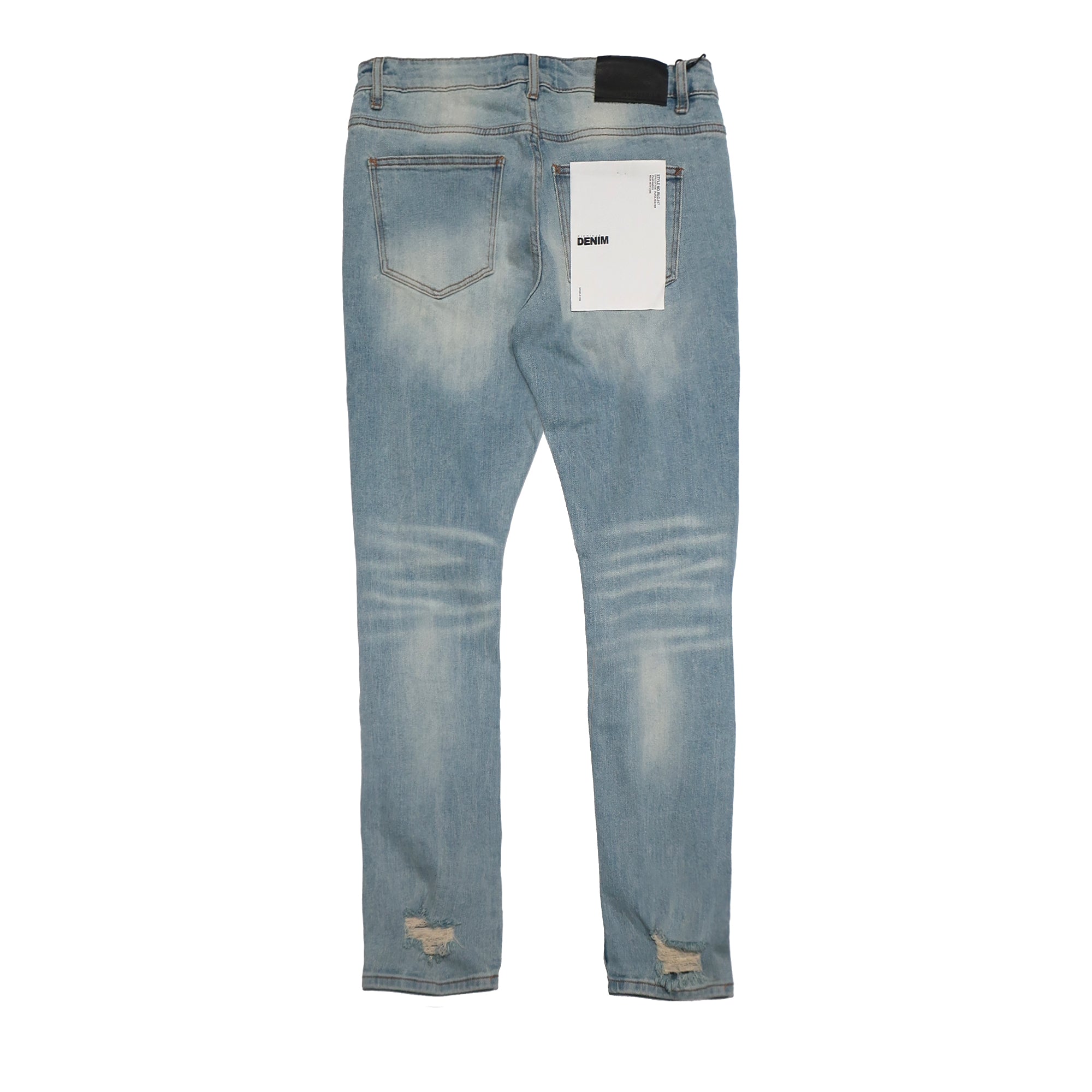 INDIGO WASH JEANS