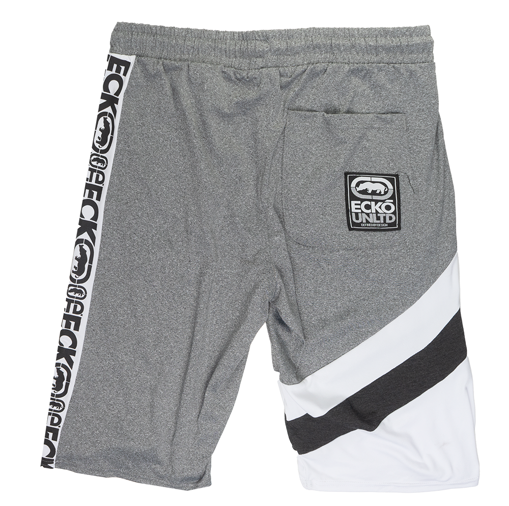 MARC ECKO SWEAT SHORTS GREY MARLED - EO12N187T