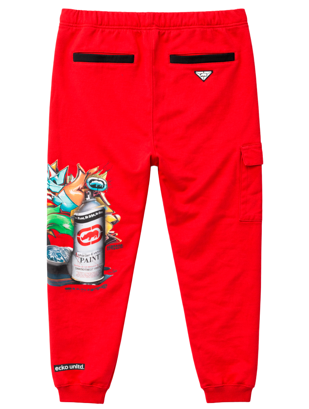 ECKO UNLTD FLEECE JOGGER PANT TRUE RED - EO34G1396