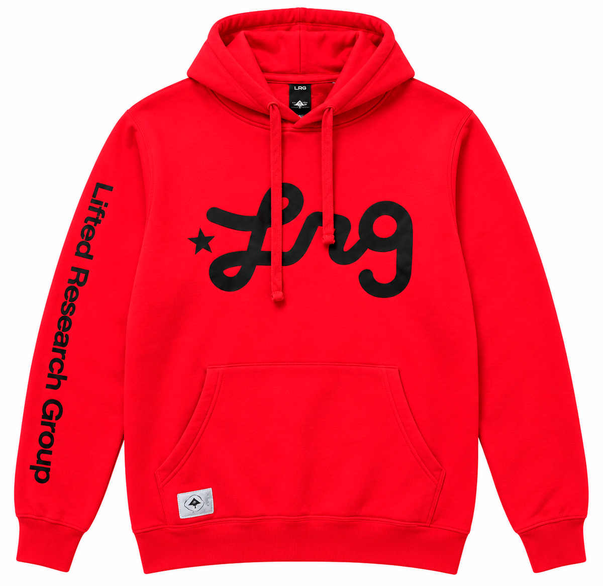LRG GRAPHIC FLEECE HOODIE RED - L04HMLOXX