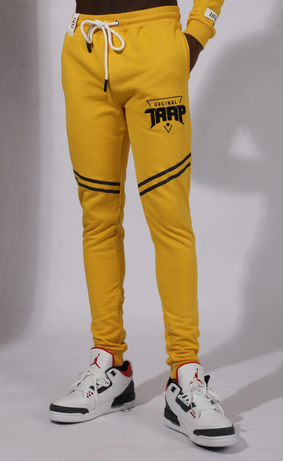 FIFTH LOOP HIGH VOLTAGE JOGGER PANTS MUSTARD - FLP144 - Steal Deal