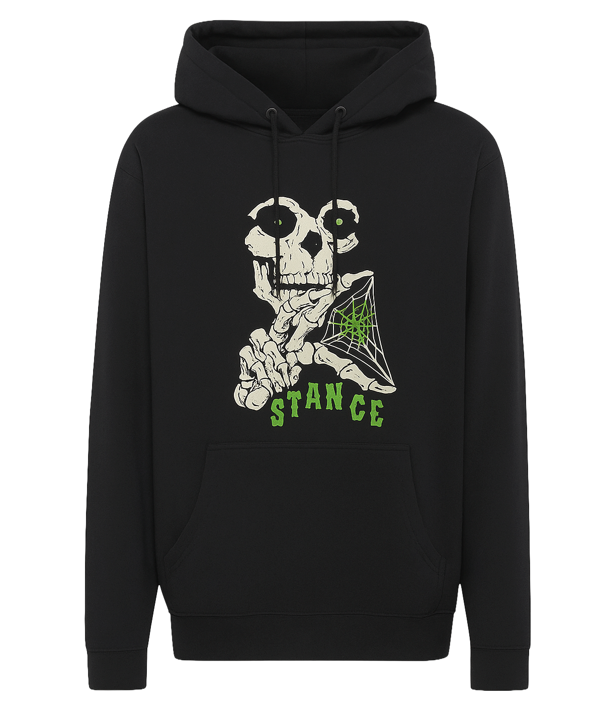STANCE ITSY BITSY HOODIE SWEATSHIRT BLACK - AFH1C24ITS
