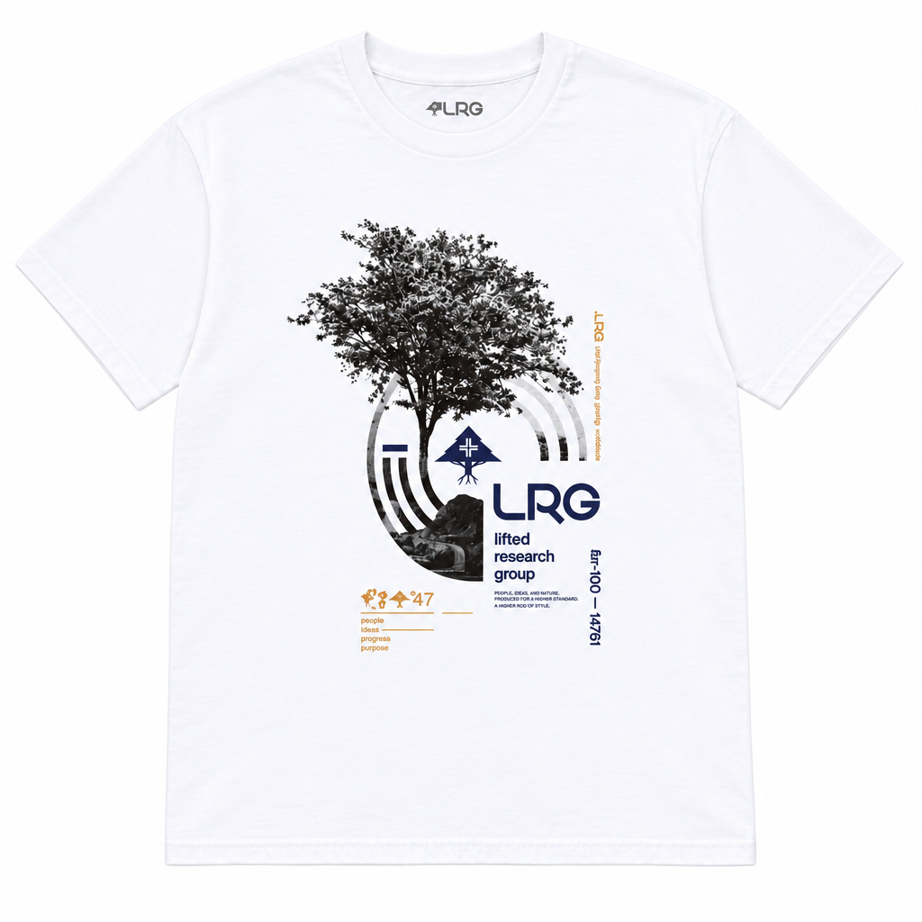 LRG GRAPHIC T-SHIRT WHITE - L3YMMSCXX