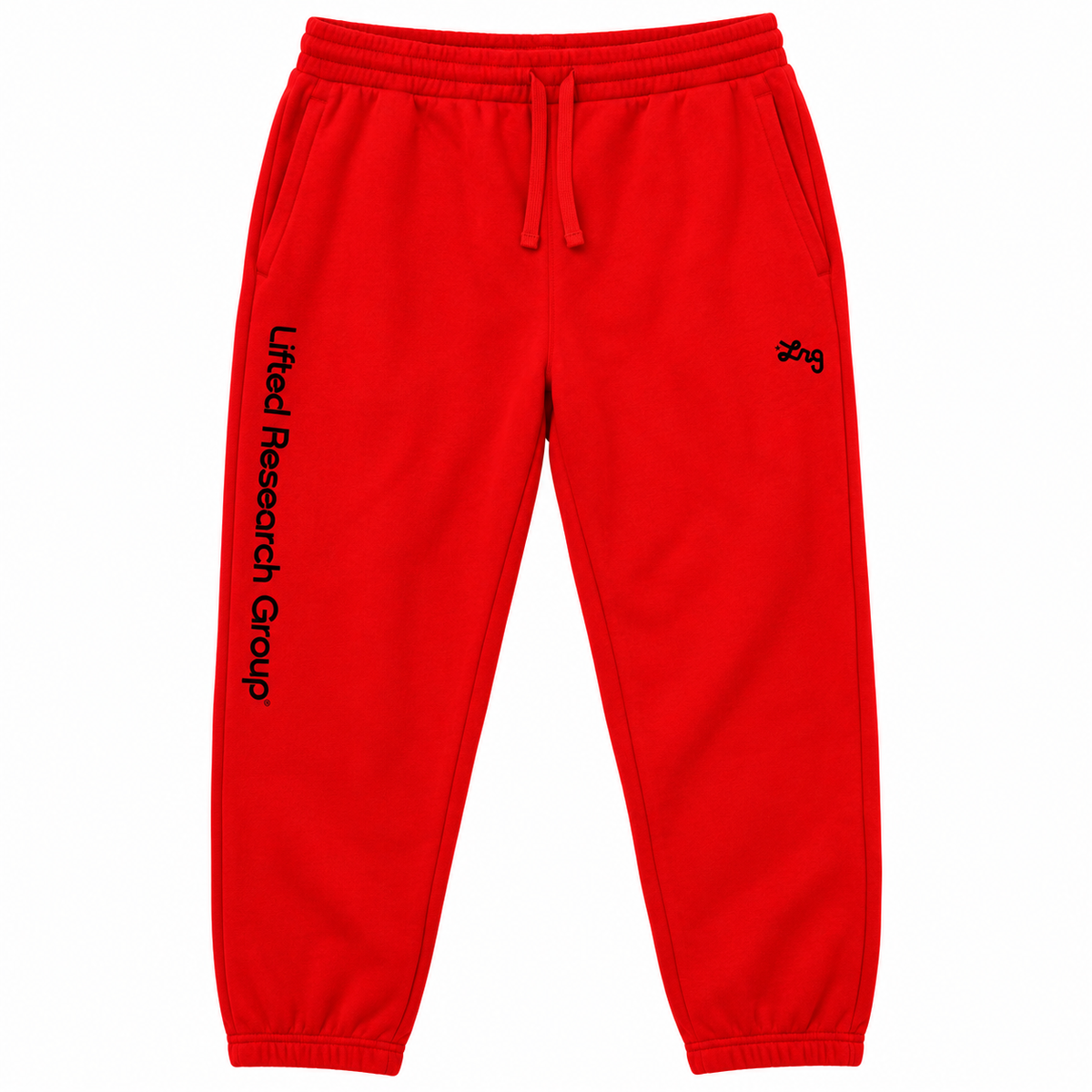 LRG GRAPHIC FLEECE JOGGER PANTS RED - LOH2MBJXX