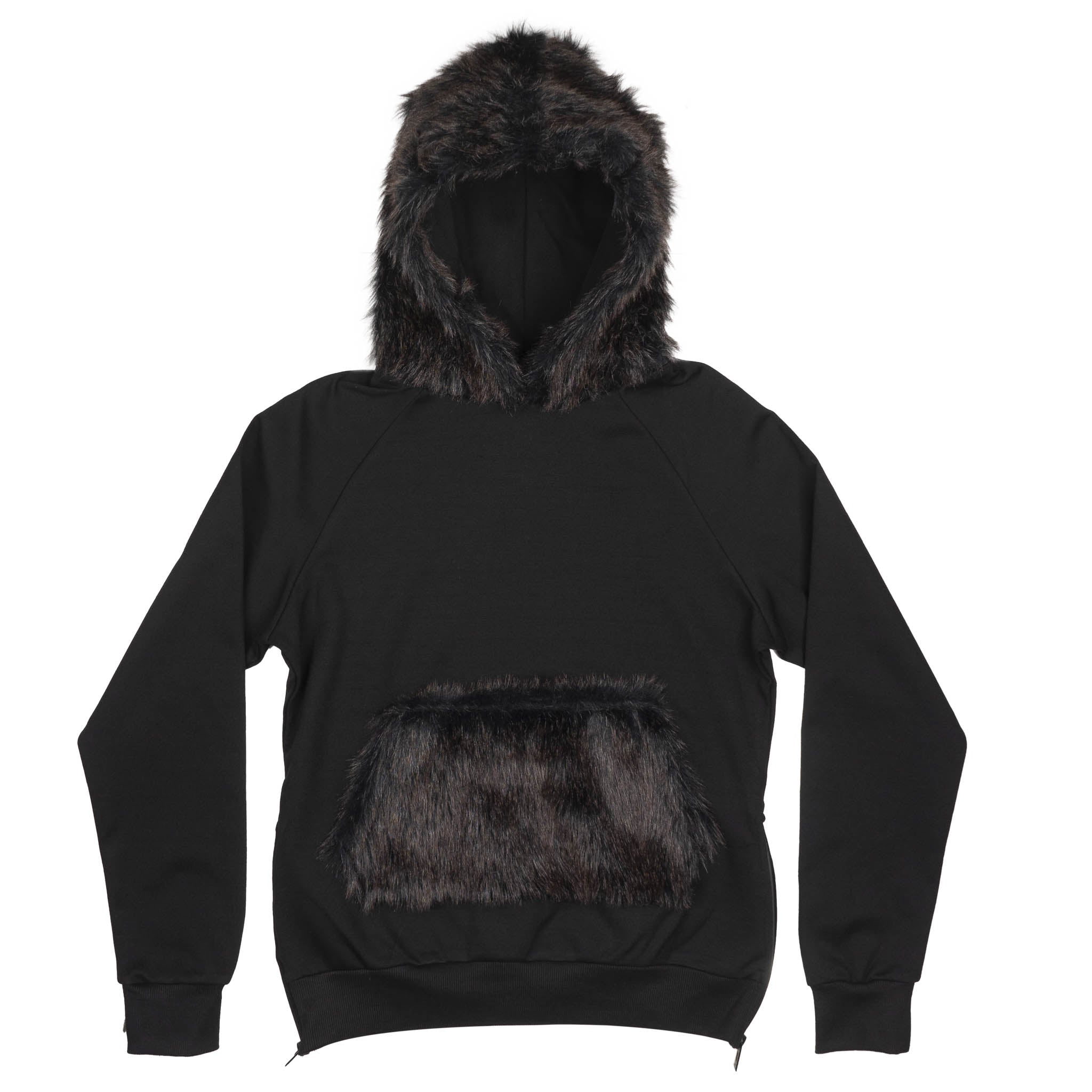 RIFLESSI WOMENS HOODIE BLACK - WJT-72