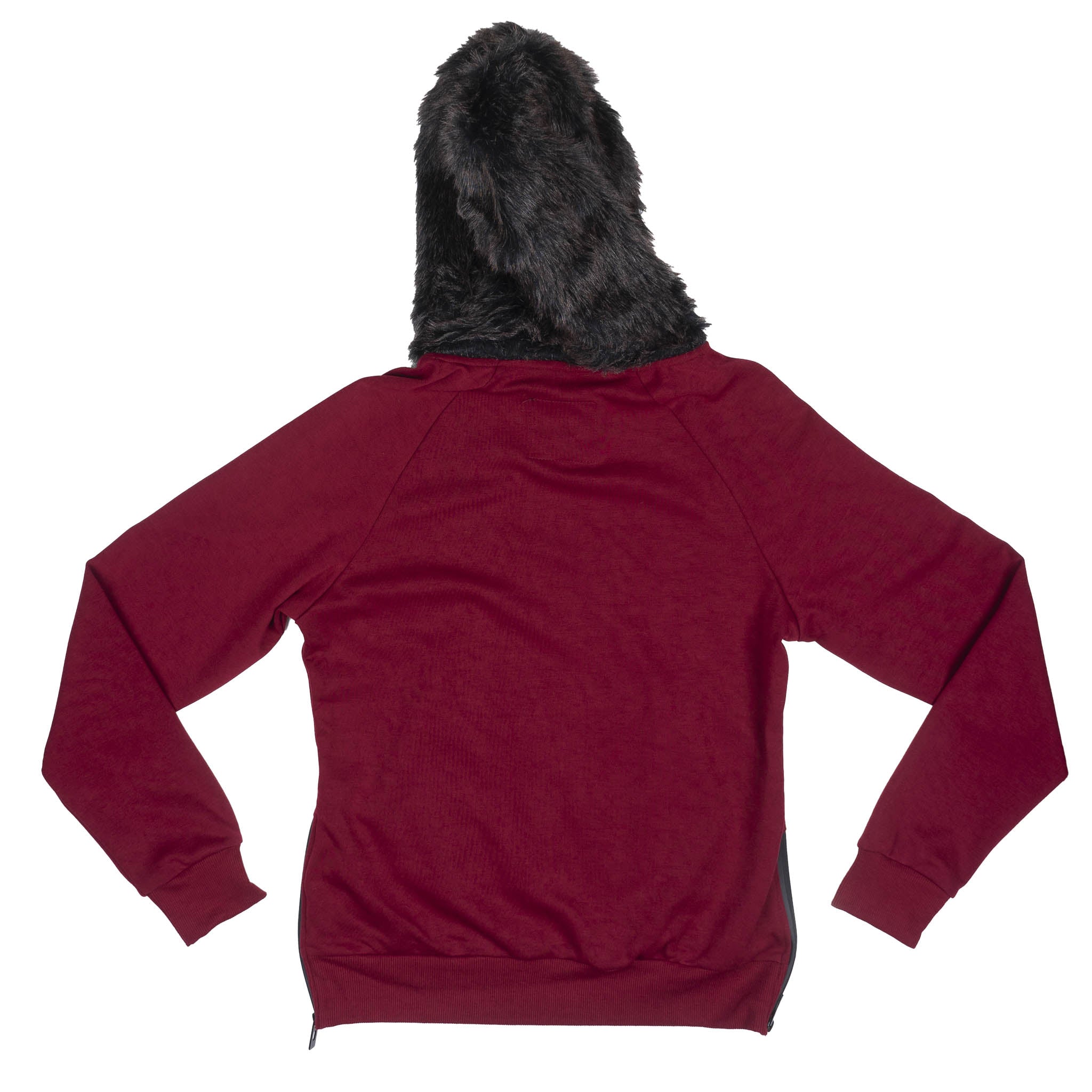 RIFLESSI WOMENS HOODIE BURGUNDY - WJT-72