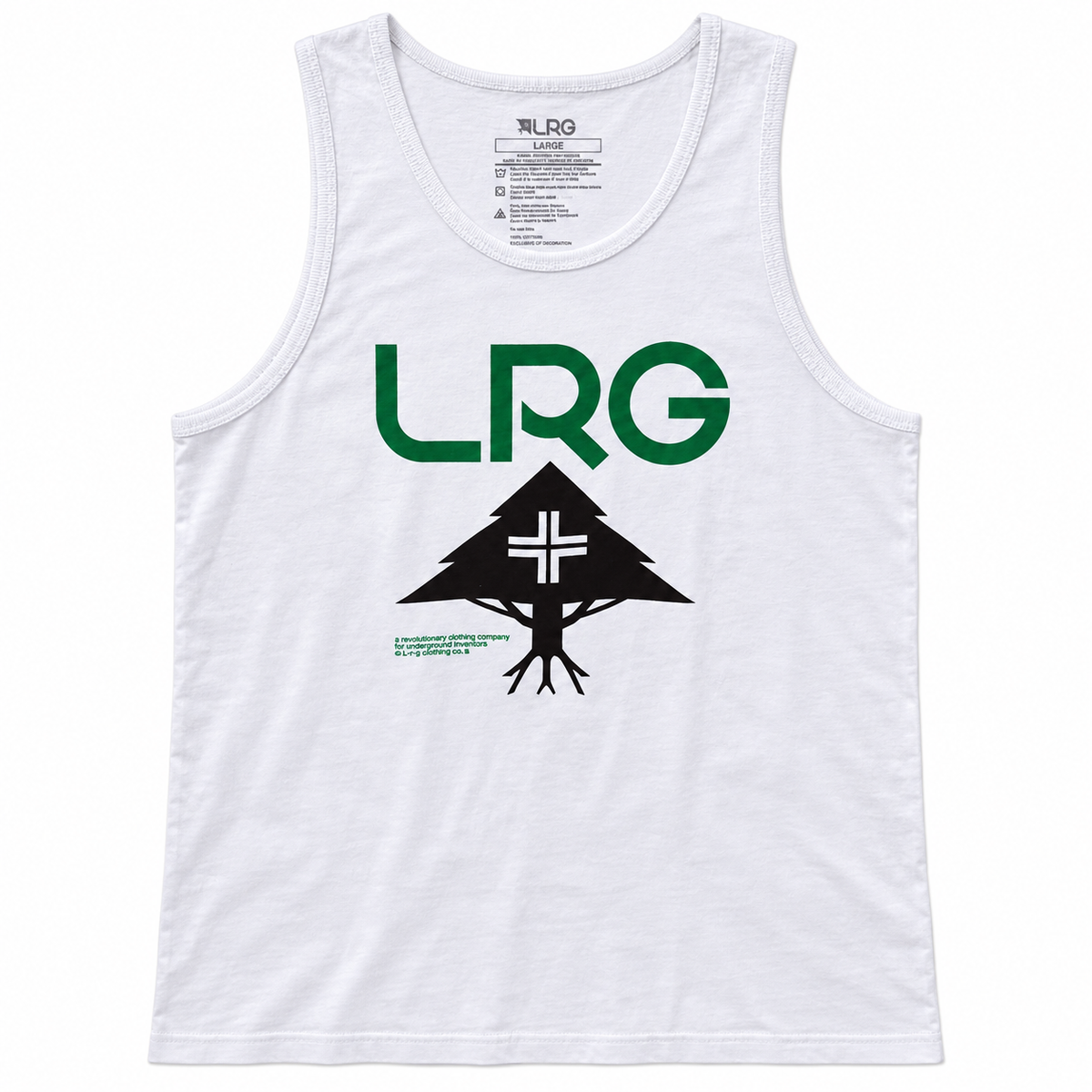 LRG GRAPHIC TANK TOP WHITE - L466MTKTXX