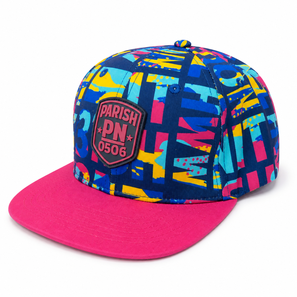 PARISH NATION LOGO SNAPBACK HAT MULTI - PNSBH26