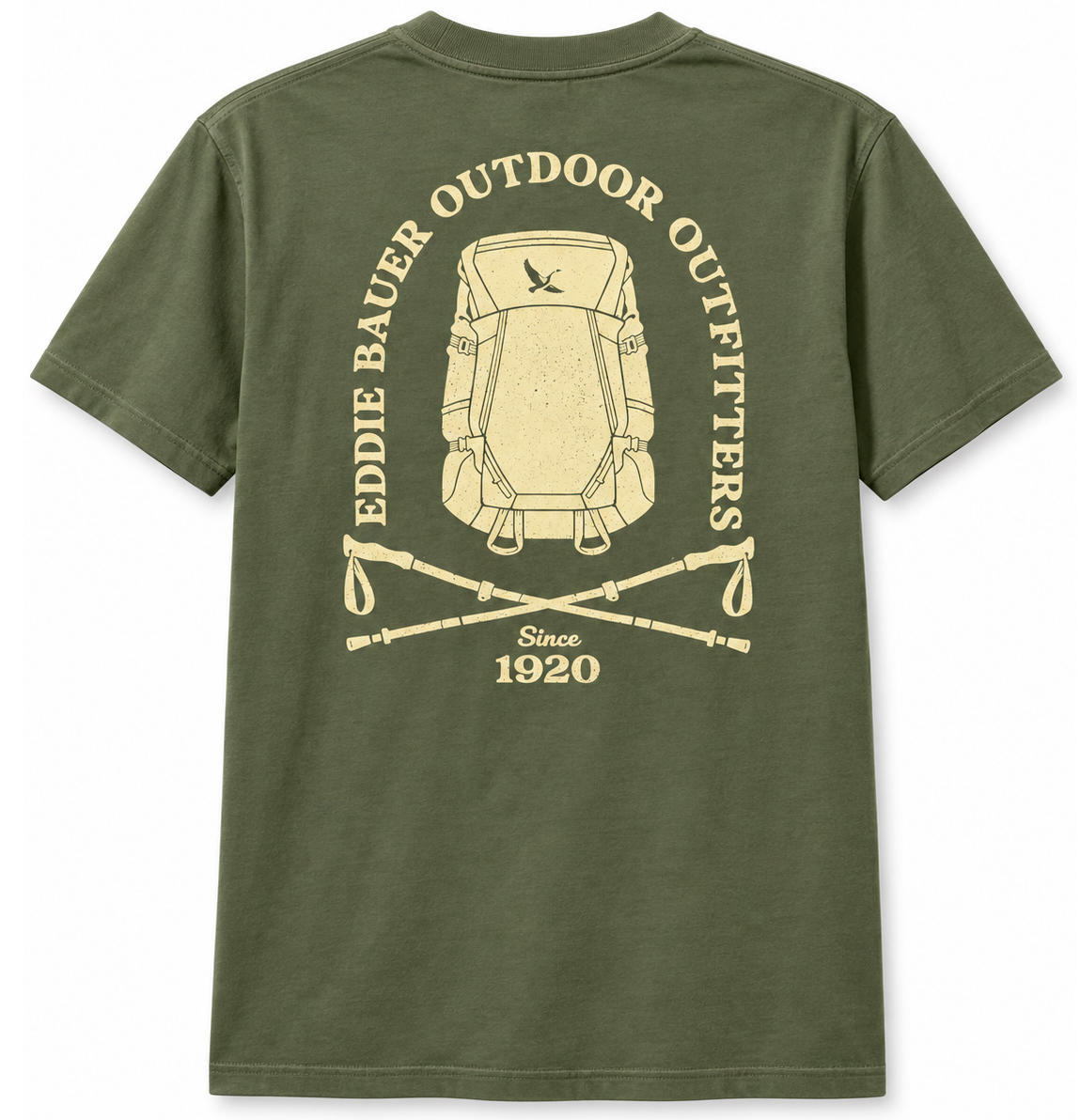 EDDIE BAUER GRAPHIC T-SHIRT DK GREEN - FULL PACK