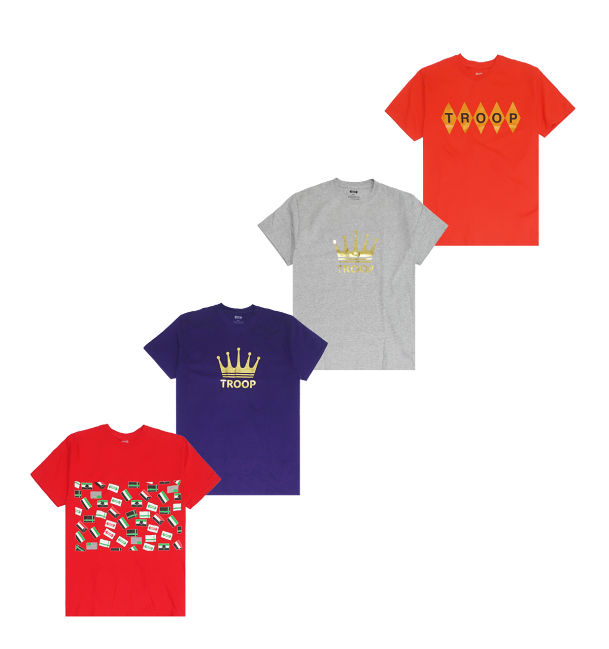 TROOP ASSORTED T-SHIRTS - TPSST82923