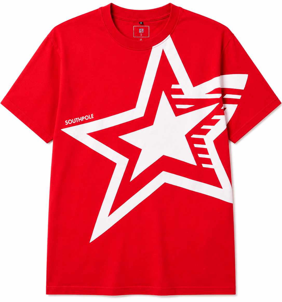 SOUTH POLE PREMIUM GRAPHIC T-SHIRT RED - SM450113