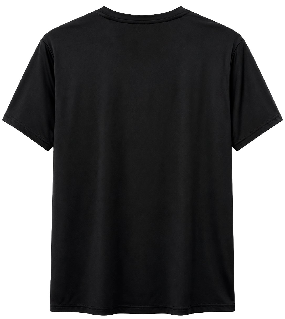 THE REGULARS PERFORMANCE T-SHIRT BLACK - STRONG