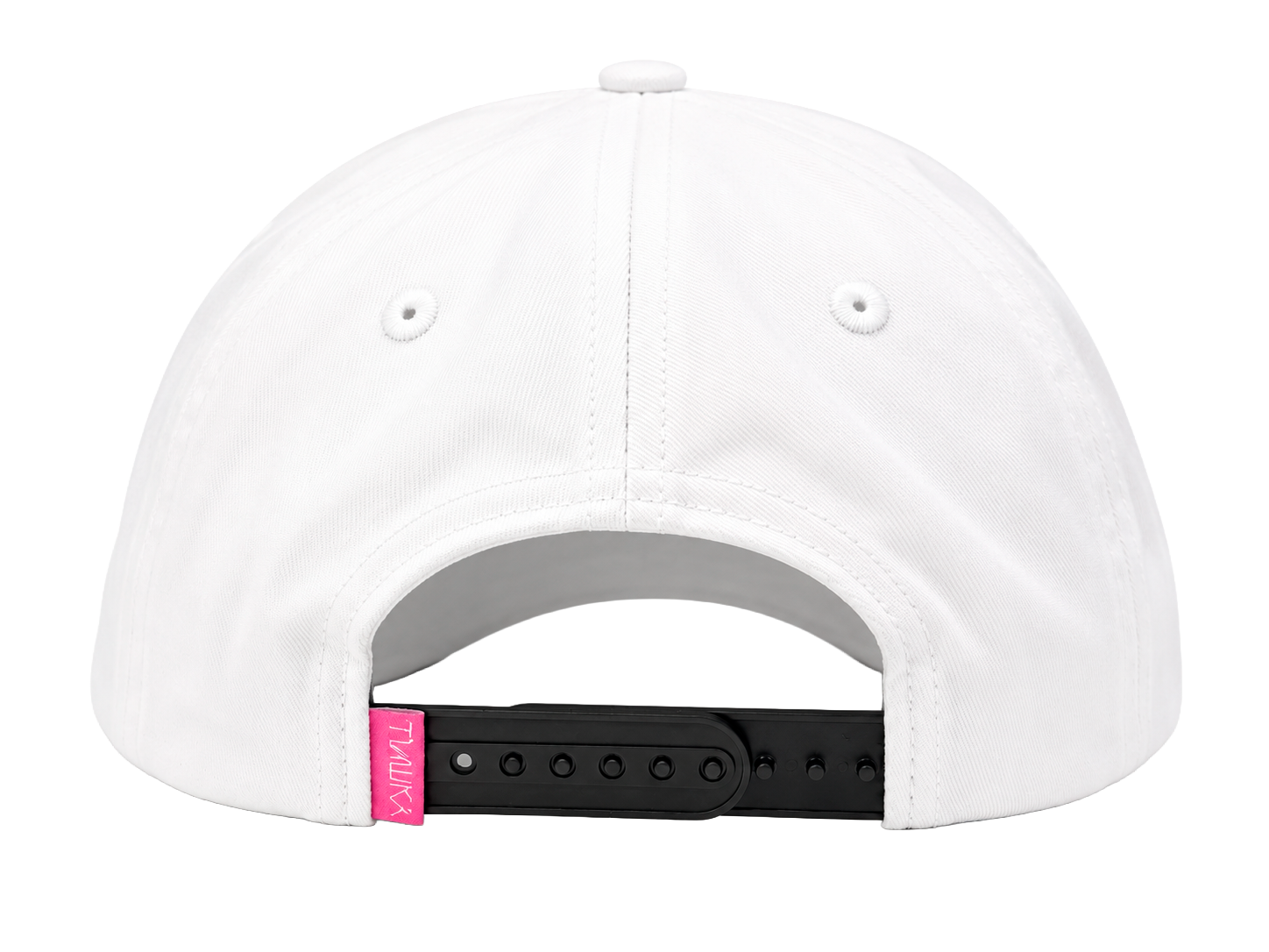 MISHKA LOGO SNAPBACK DAD HAT WHITE - MKS6AM-12