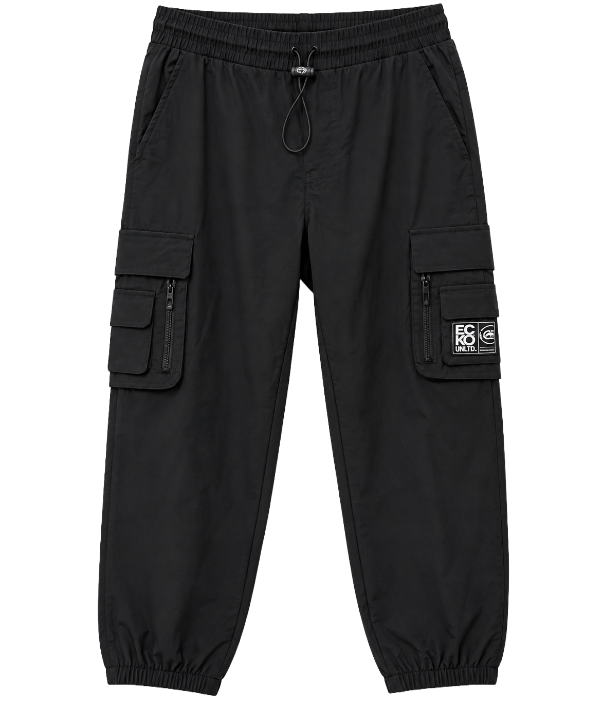 ECKO UNLTD CARGO JOGGER PANTS BLACK - EO15B208