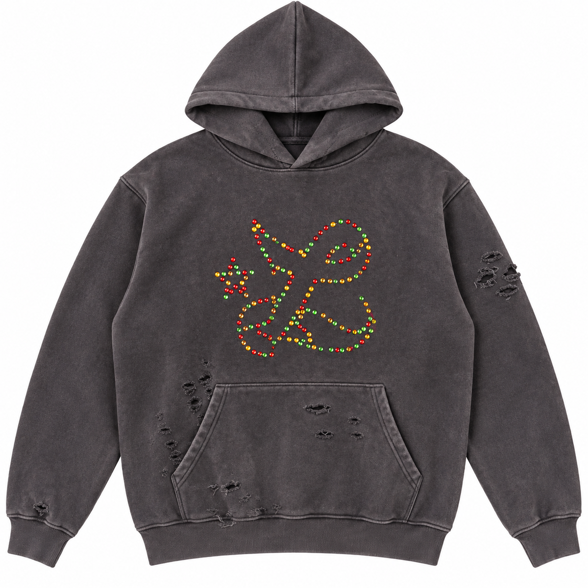 LRG ASSORTED GRAPHIC FLEECE HOODIE ASST - LRGHDA