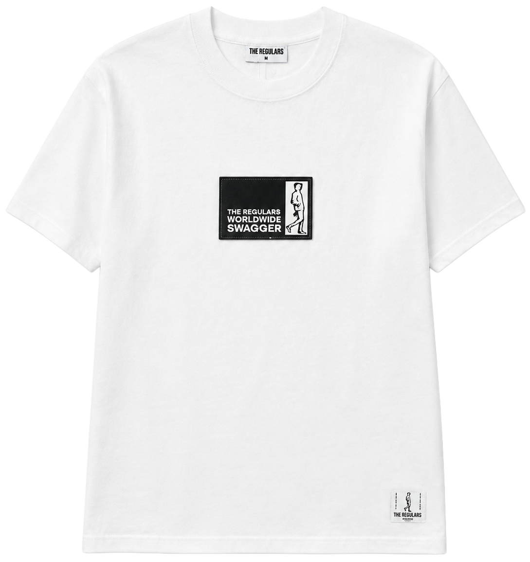 THE REGULARS PREMIUM T-SHIRT WHITE - WORLDWIDE SWAGGER
