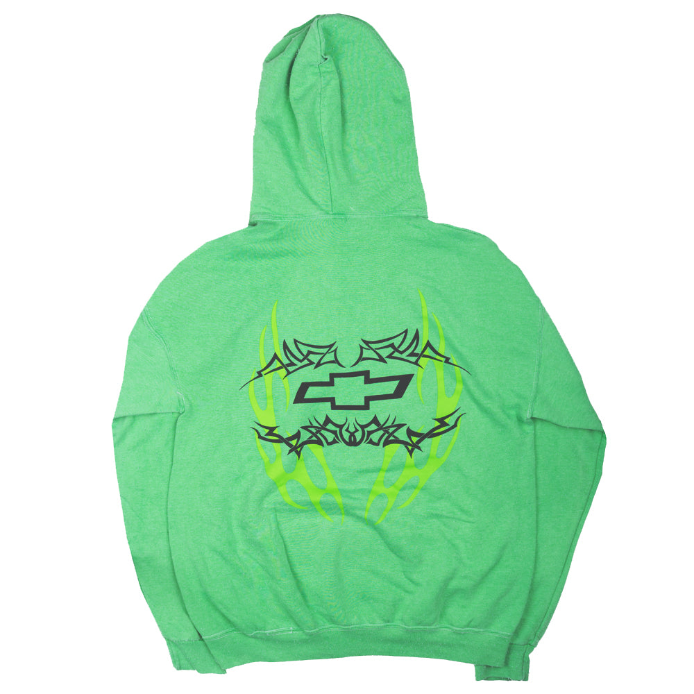 CHEVY RACING HOODIE GREEN - CHEVY0002 - Steal Deal