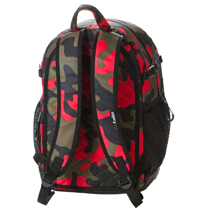 COOKIES SMELL PROOF BACKPACK RED CAMO - THE BUNGEE