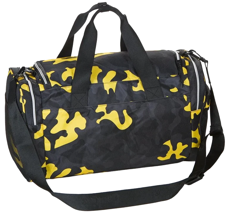 COOKIES SMELL PROOF DUFFLE BAG YELLOW CAMO - HERITAGE